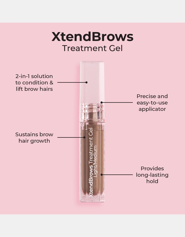 MCoBeauty - Xtendbrows Treatment Gel - Light Medium