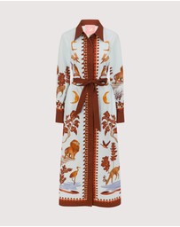 SMWR. by The Somewhere Co - Moon Court Long Sleeve Maxi Shirt Dress