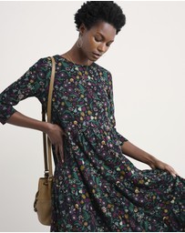Seasalt - Seasalt Cornwall Black Line Strokes Dress