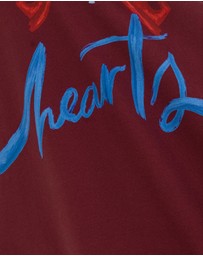 SMWR. by The Somewhere Co - All in on Hearts Oversized Tee