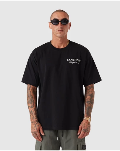 Zanerobe - ZDH Box Tee Black