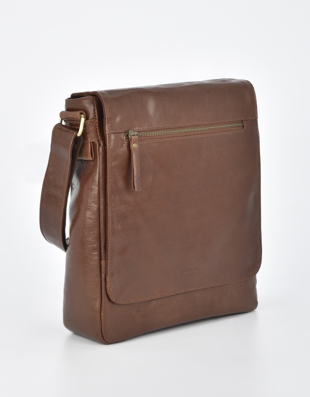 Cobb & Co - Kooyong RFID Leather Satchel