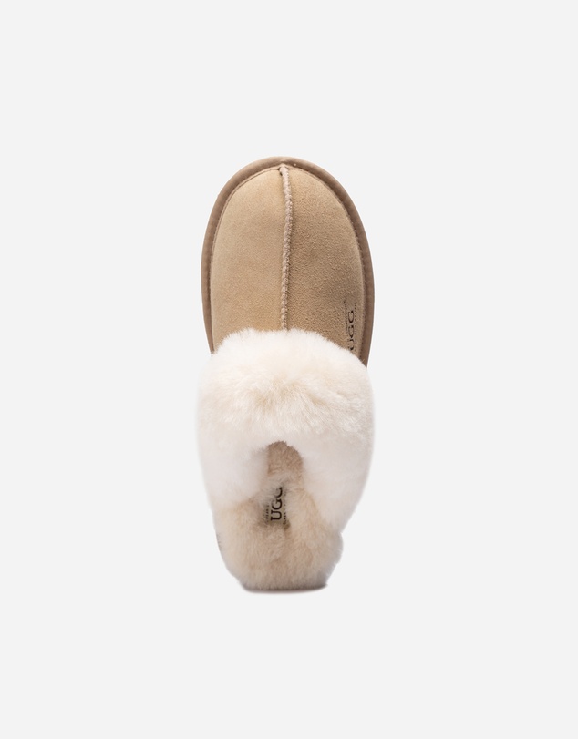 Ozwear Connection Uggs - Ugg Slippers Premium Australia Sheepskin Unisex Scuffette Suede