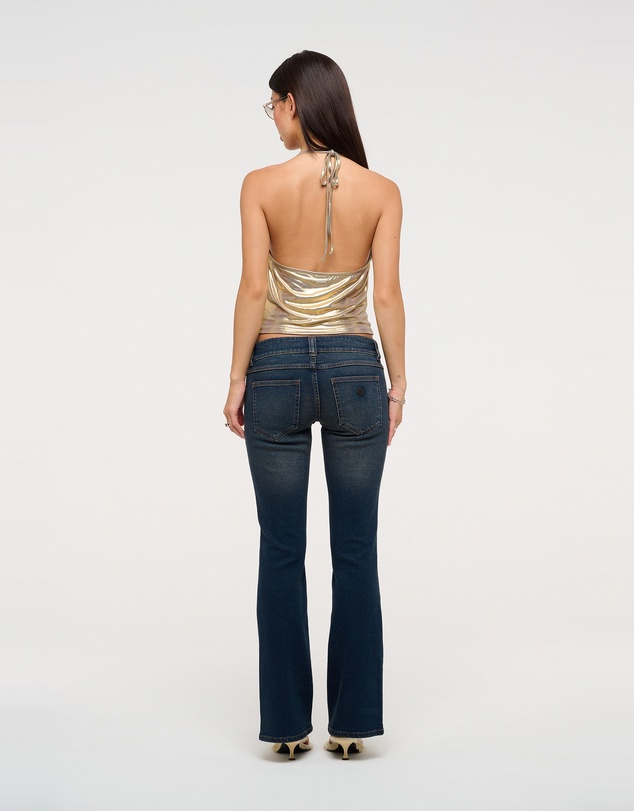 Abrand - Gold Dust Halter Top