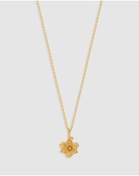 By Charlotte - Narcissus December Birth Flower Necklace