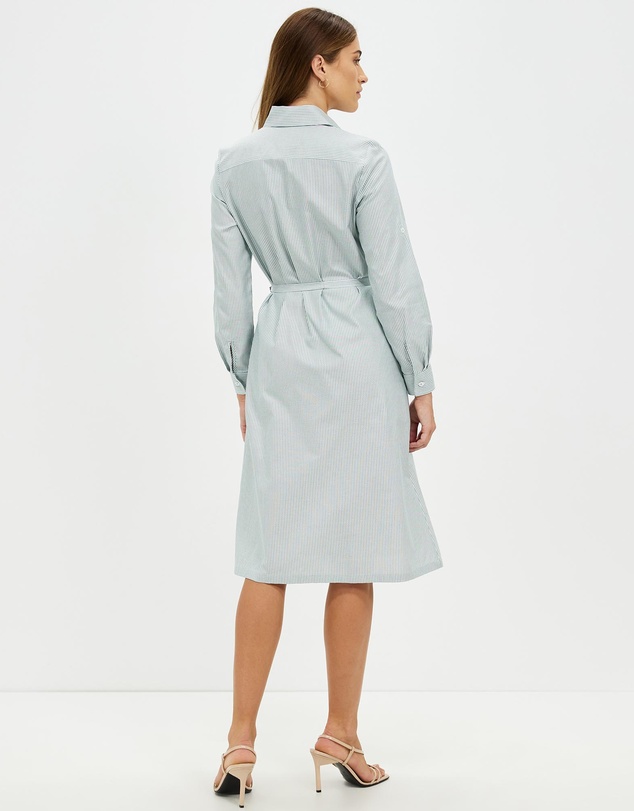 Farage - Olivia Stripe Shirt Dress