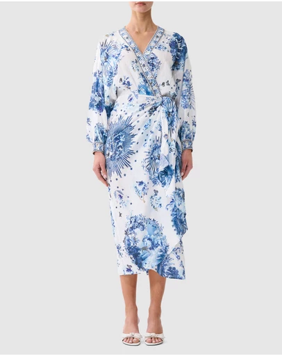 Camilla - Wrap Midi Dress