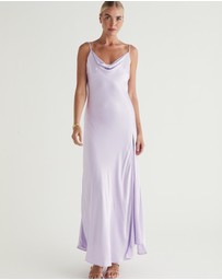 MOS The Label - Calista Cowl Neck Midi Dress