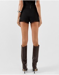 BY.DYLN - Onyx Micro Shorts