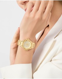 Philipp Plein - PLEIN ROYAL PRESTIGE 33mm Gold-Tone Analogue
