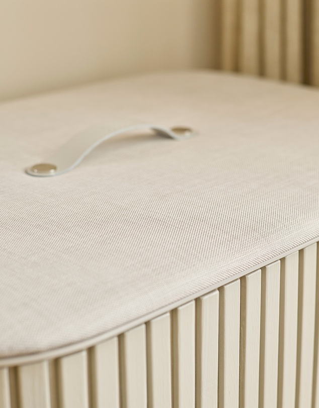 Joseph Joseph - Tota Luxe 90L Easy-Empty Bamboo Laundry Basket (Ecru)