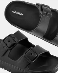 Holster - Kids Seeker EVA Slides - Black - Unisex