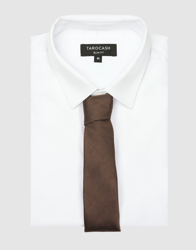 Tarocash - Norfolk Texture Silk Tie
