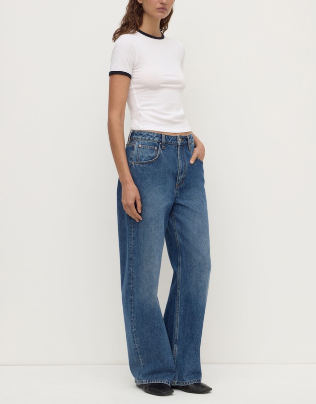 Assembly Label - Kourt Contrast Bind Tee