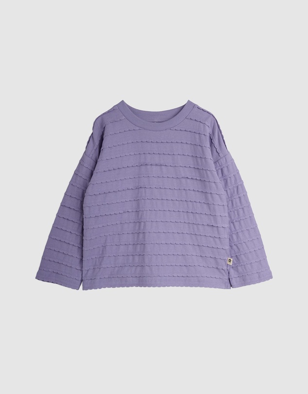 Mini Rodini - Textured Frill LS Tee