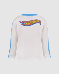 Rock Your Kid - Hot Wheels Long Sleeve Tee - Kids-Teens