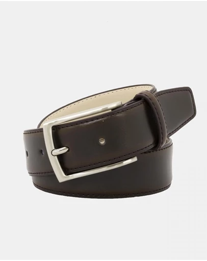 Buckle - Casablanca. Australian Made Classic Leather Belt. 35mm width.