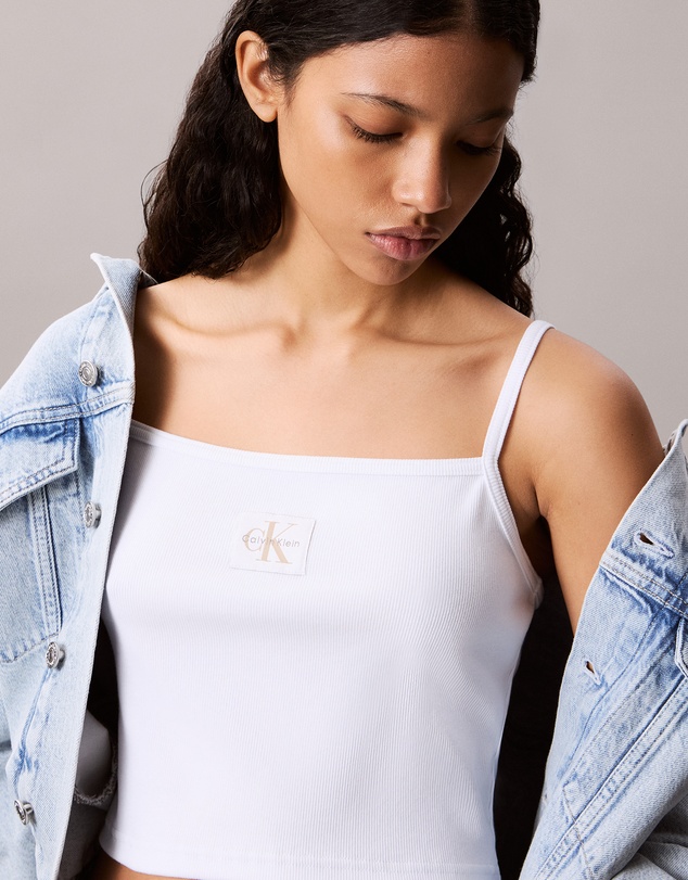 Calvin Klein Jeans - Cotton Stretch Rib Cami