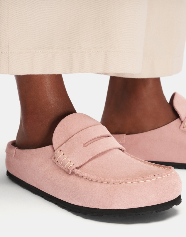 Birkenstock - Naples Wrapped Suede Leather Regular - Unisex