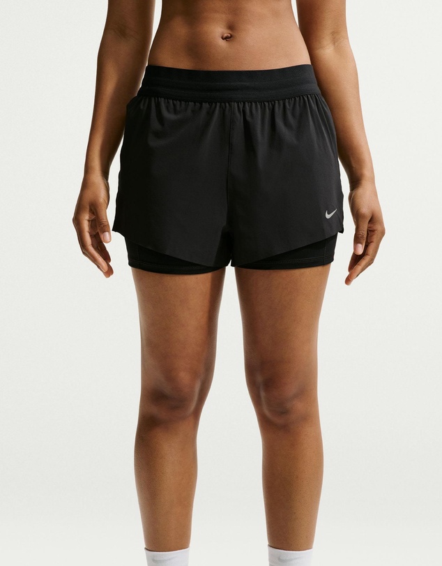 Nike - Swift Dri-FIT Mid-Rise 2-in-1 Running Shorts