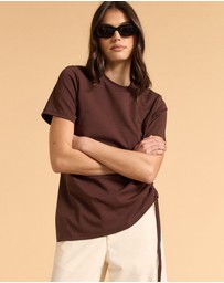 MVN - Rouched Side Tee