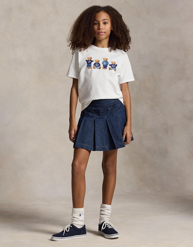 Polo Ralph Lauren - Polo Bear Logo Cotton Jersey Tee - Teens