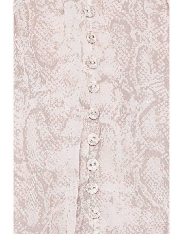 Petal & Pup - Ethelinda Drawcord Waist Top - Snake Print