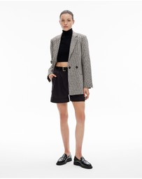 Witchery - Houndstooth Double-breasted Blazer