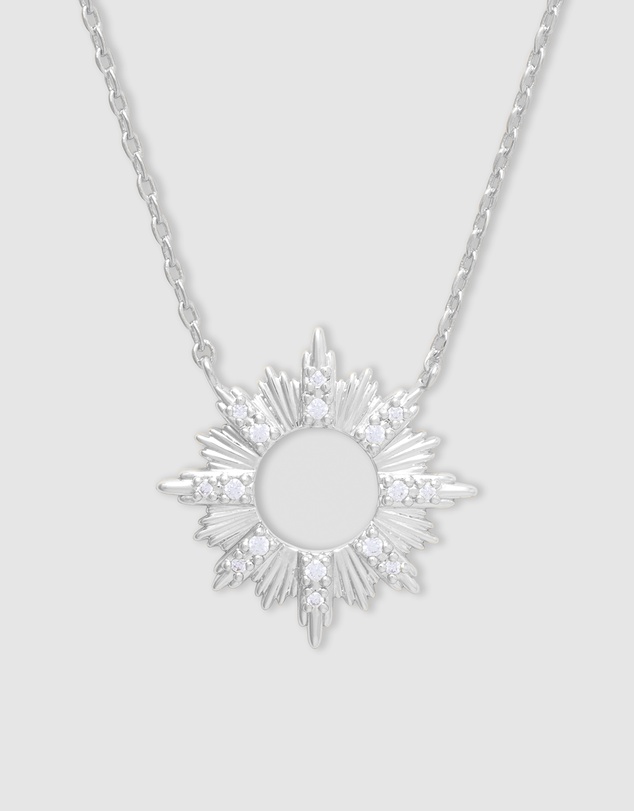 Wanderlust + Co - Sunseeker Silver Necklace