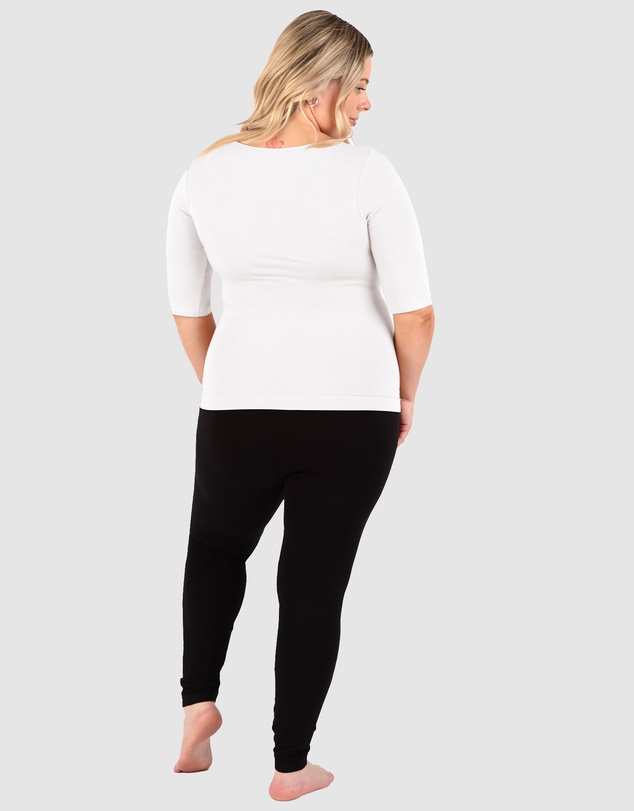 B Free Intimate Apparel - Maternity Bamboo Mid Length Sleeve Tee
