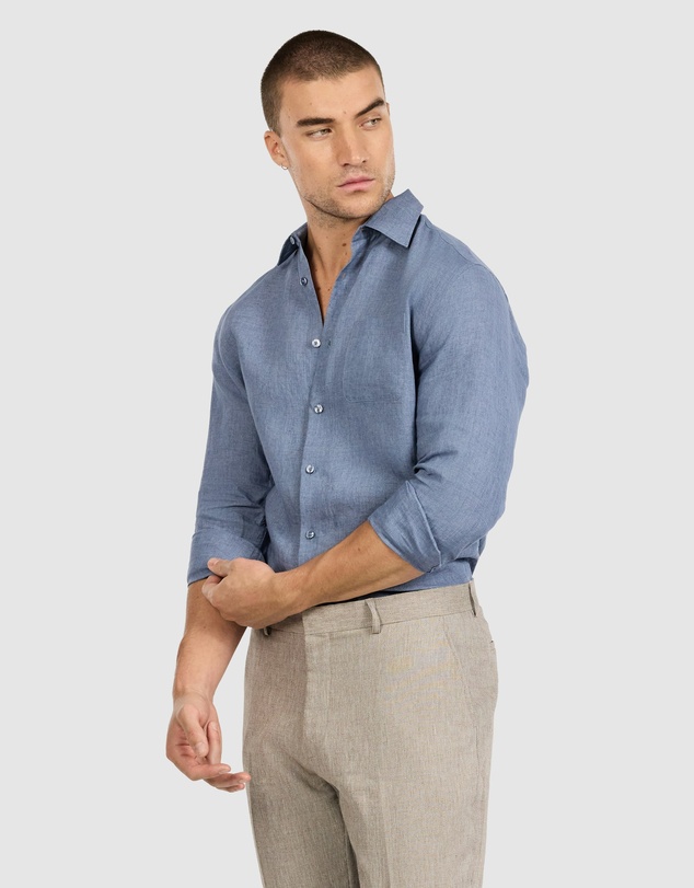 Tarocash - Hamilton Pure Linen Shirt