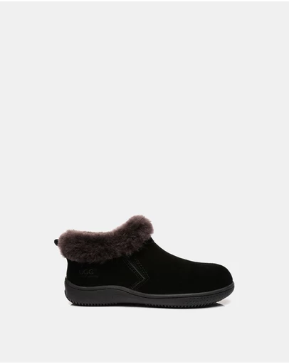 EVERAU - Australian Shepherd Ugg Daley Slipper Cow Suede Upper House Shoes