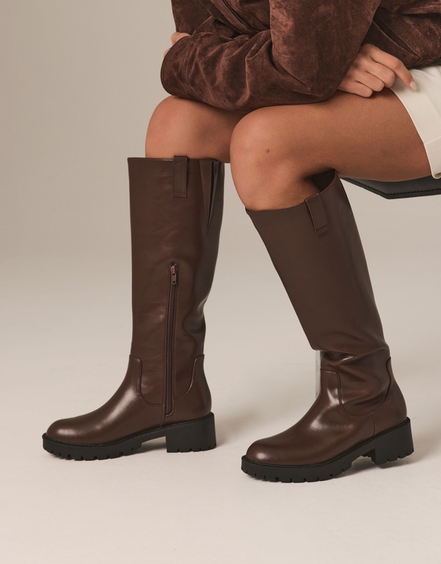 Verali - Jailyn Chunky Knee High Boots