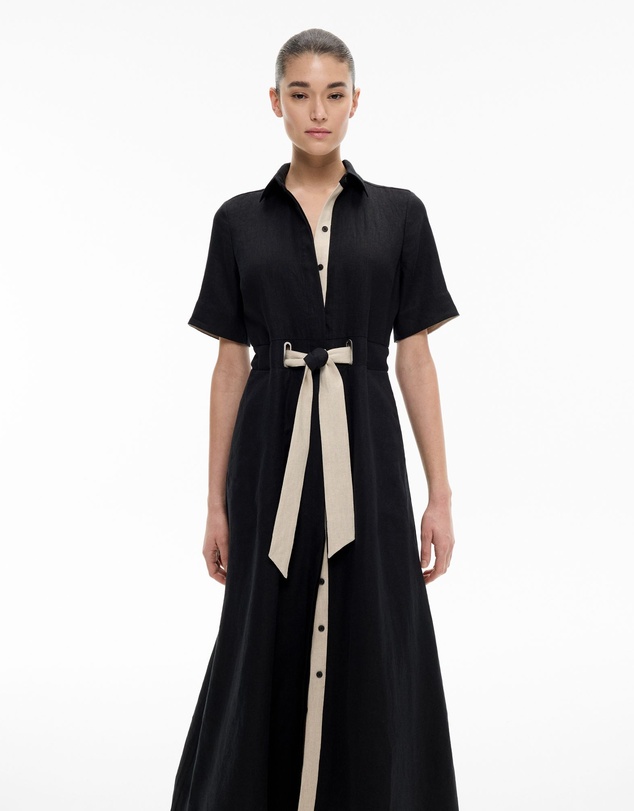 Witchery - Eyelet Detail Midi Dress