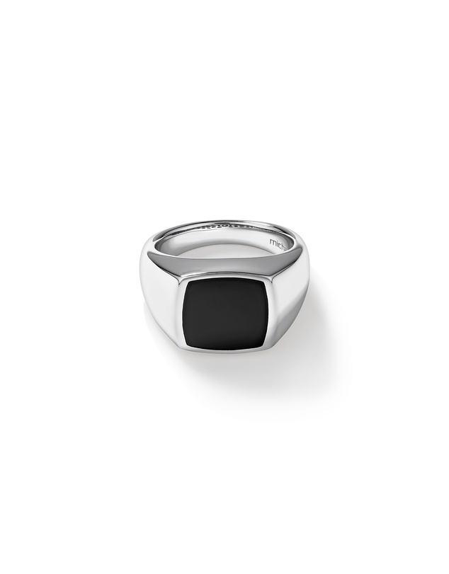 Michael Hill - Ring with Black Onyx in Sterling Silver