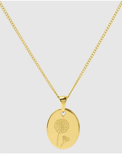 Pastiche - November Birth Flower Necklace
