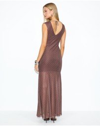 Dazie - Into You Mesh Maxi Dress