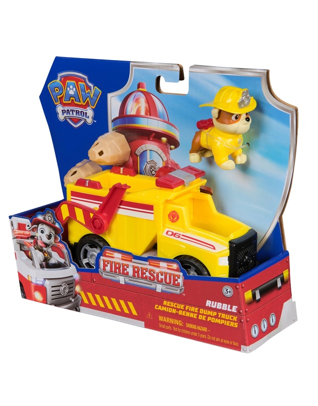 Paw Patrol - Fire Rescue Themed Vehicle Rubble Solid