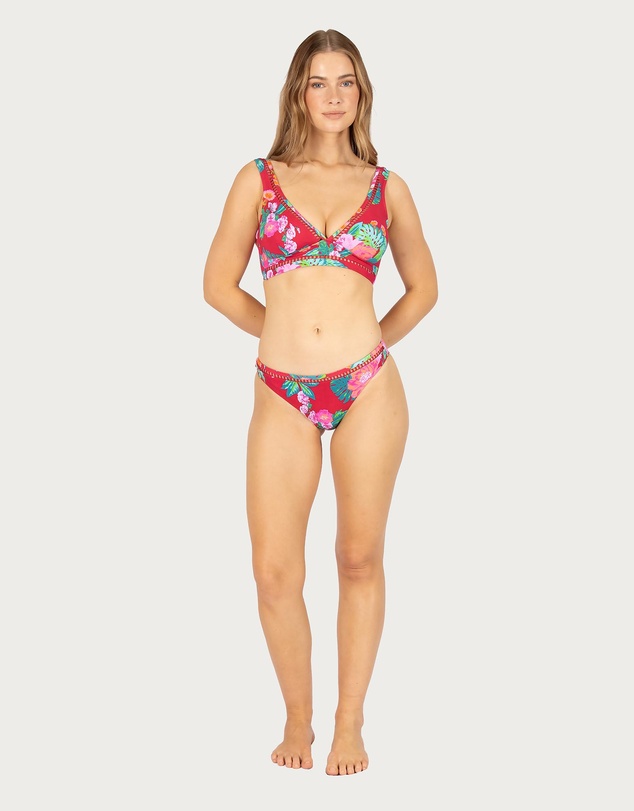 Baku Swimwear - Cala Luna D/DD Cup Longline Bikini Bra Top
