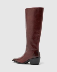 Nakedvice - The Eli Burgundy Boot
