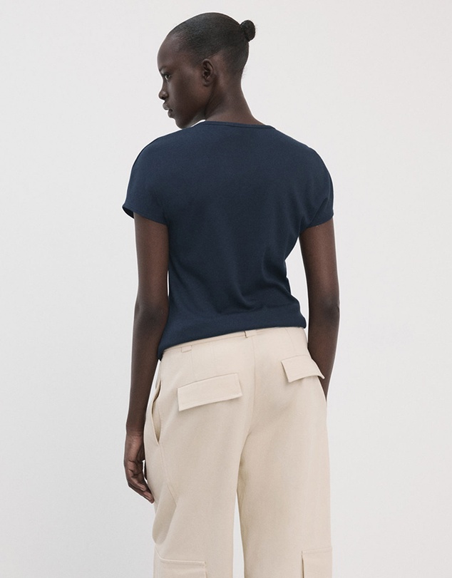 M.N.G - Zani Fitted Cotton T-Shirt