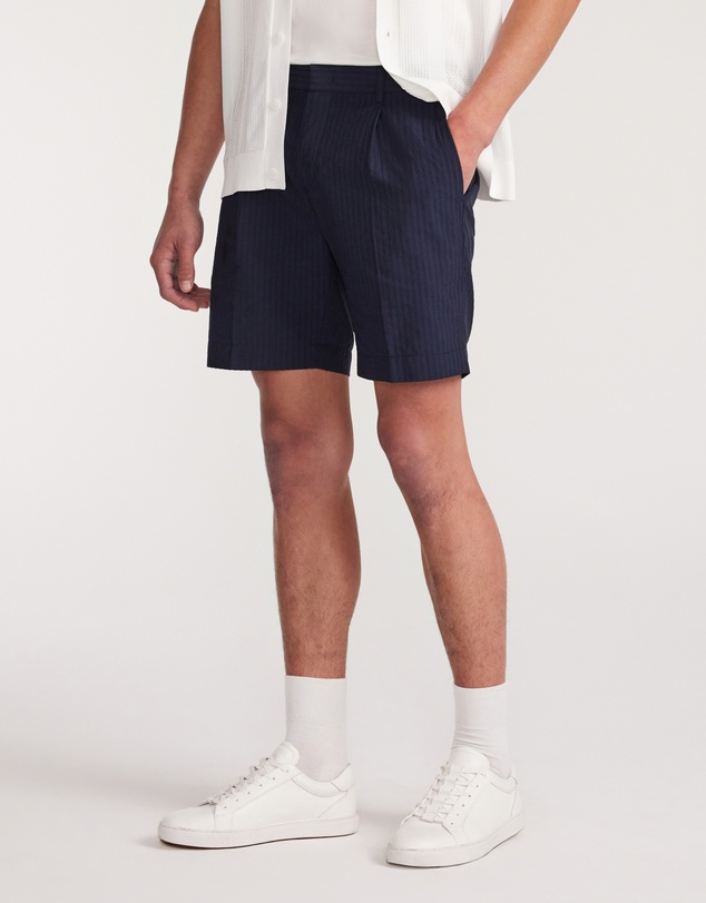 Calibre - Soft Seersucker Shorts Navy