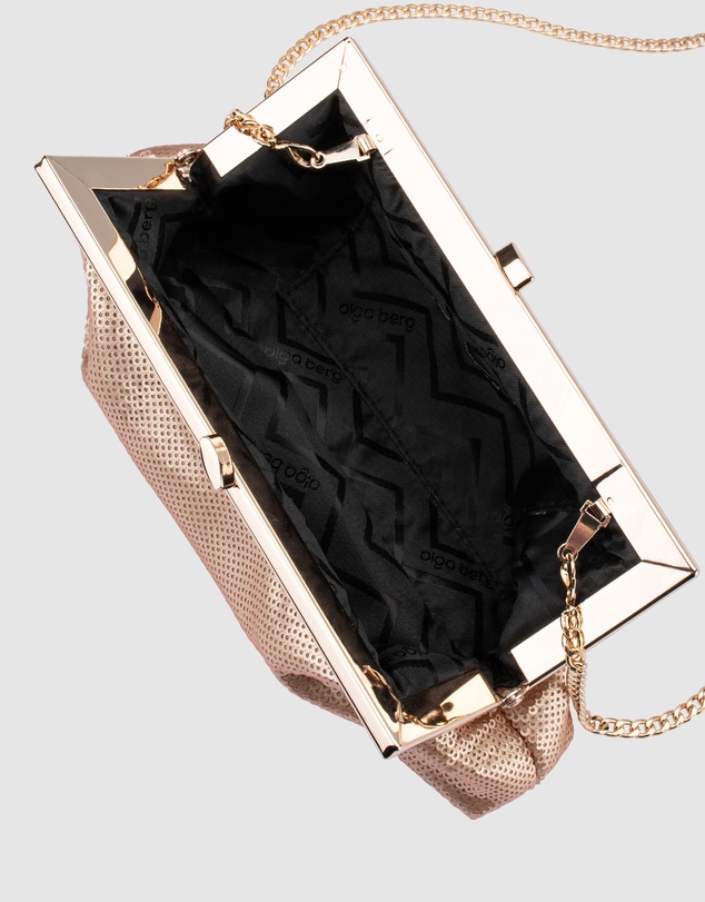 Olga Berg - Zephyr Sequin Clutch