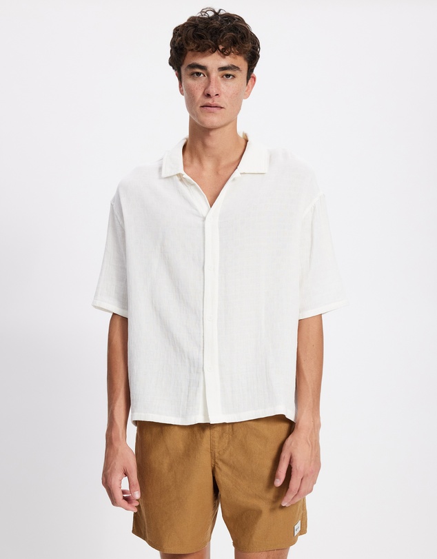 Rhythm - Leads Relaxed Check SS Shirt