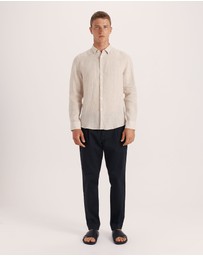 SABA - Anderson Classic Yarn Dyed Linen Shirt