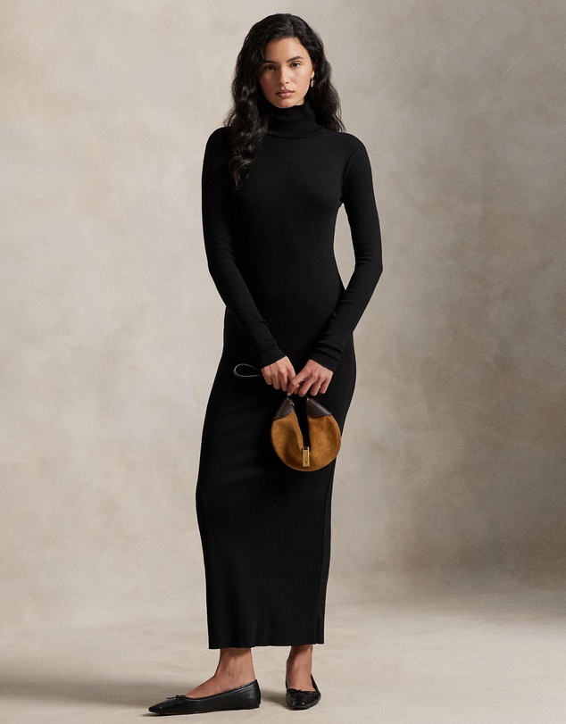 Polo Ralph Lauren - Ribbed Turtleneck Dress