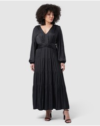 Pink Dusk by Curve Project - Nothing But You Maxi Dress