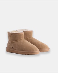AusWooli Ugg Boots - Bondi Short Sheepskin Ankle Boot