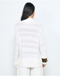 AERE - Dea Wool Blendcable Knit Jumper