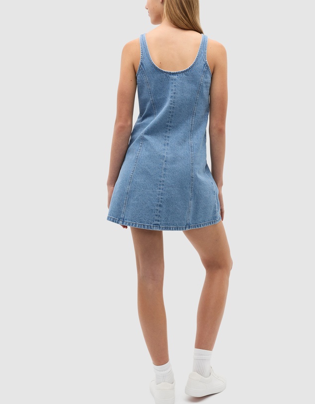 Seed Heritage - Denim Button Dress - Teen